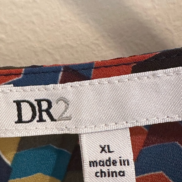 DR2 Multi-Color Blouse - Picture 2 of 8